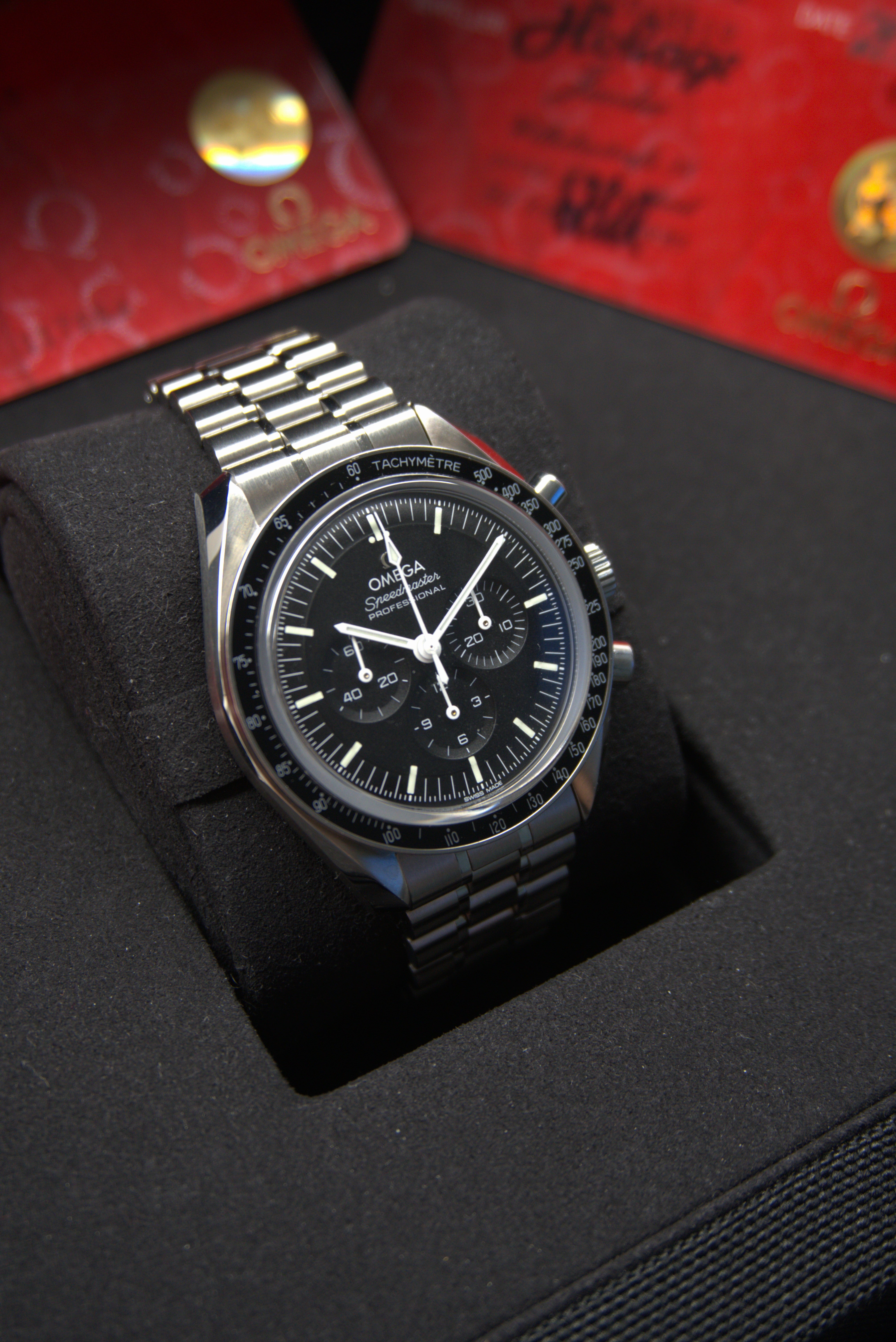 Omega Speedmaster Moonwatch Prof Saphir | 310.30.42.50.01.002