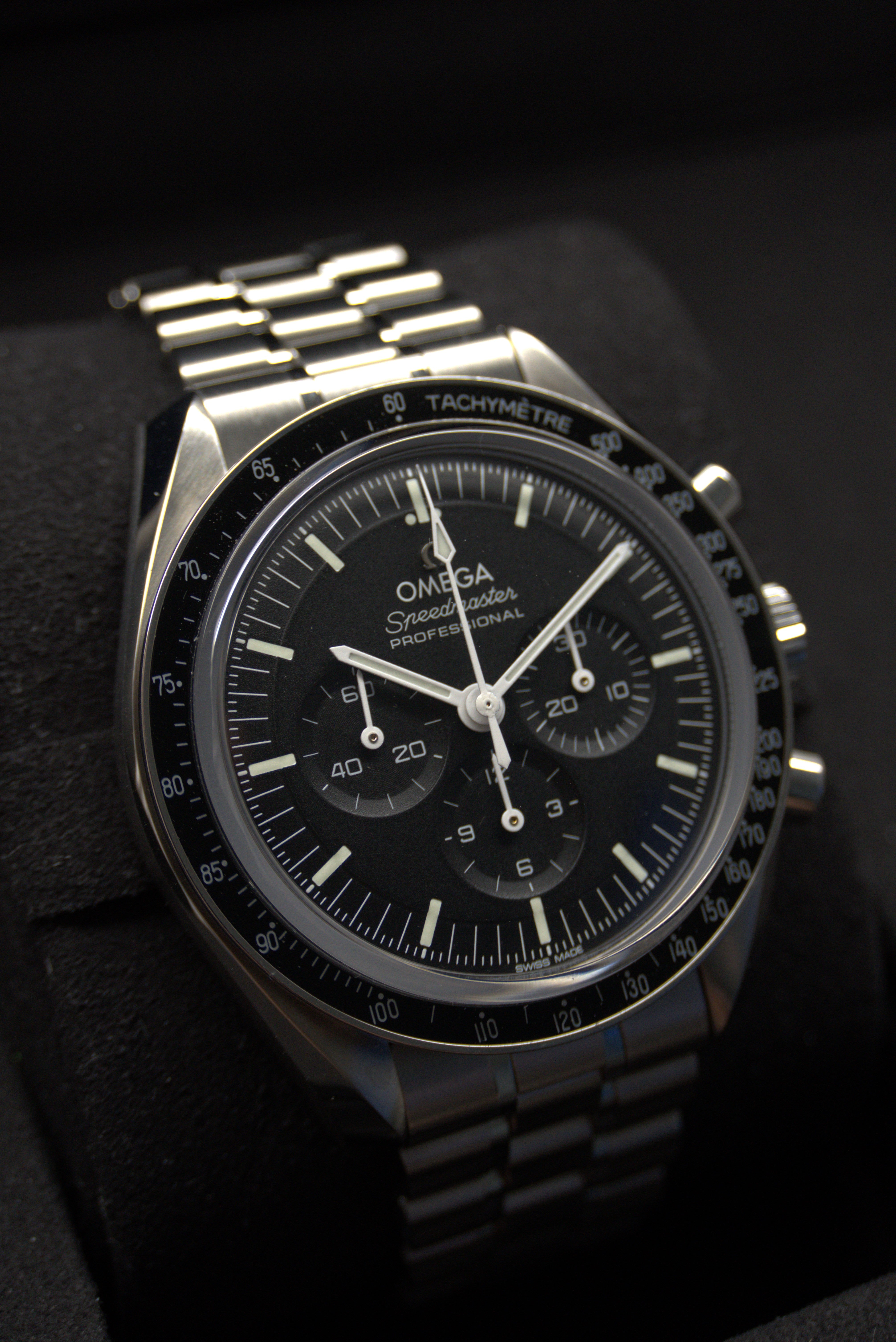 Omega Speedmaster Moonwatch Prof Saphir | 310.30.42.50.01.002