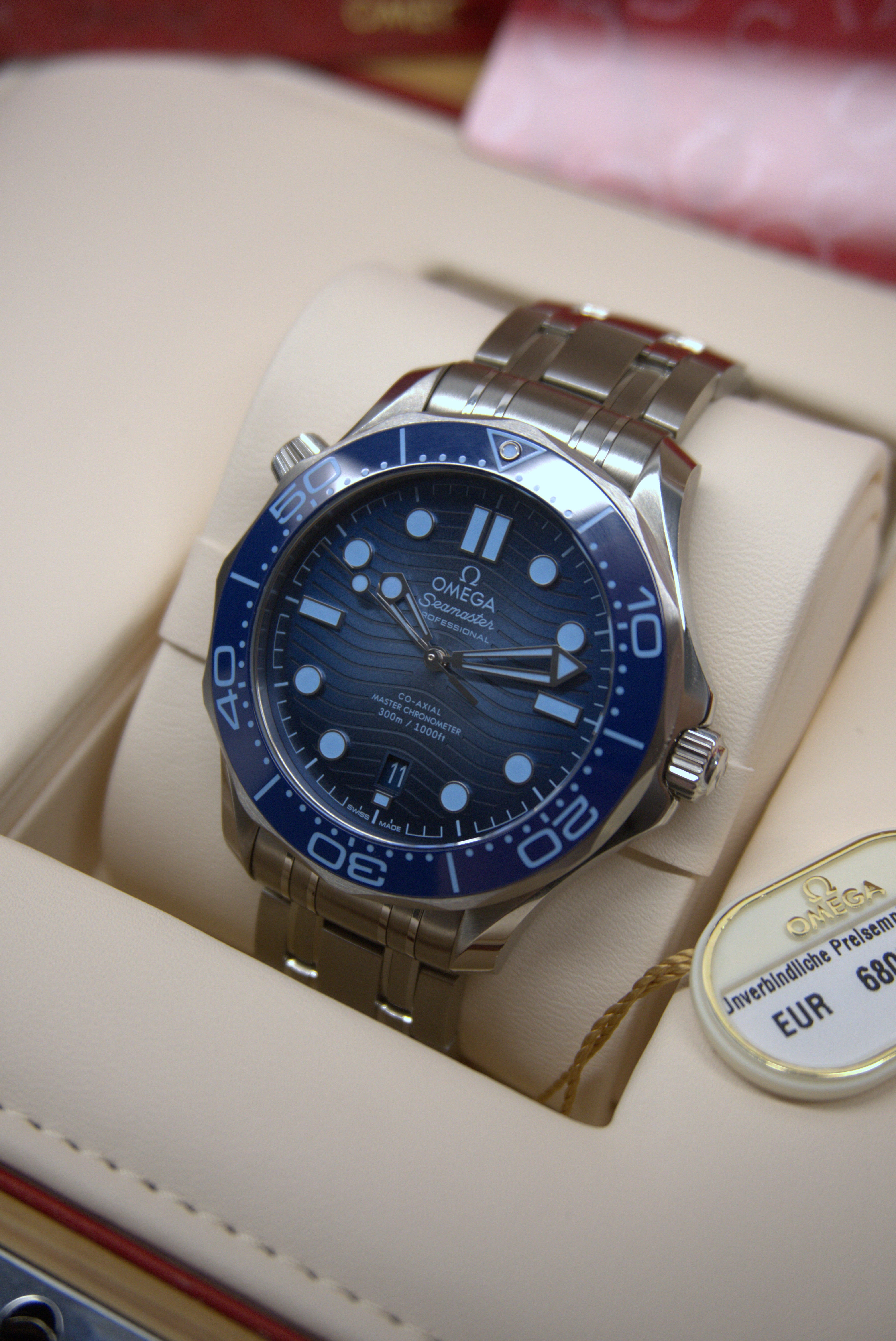Omega Seamaster Diver 'Summer Blue' | 210.30.42.20.03.003 | 2024