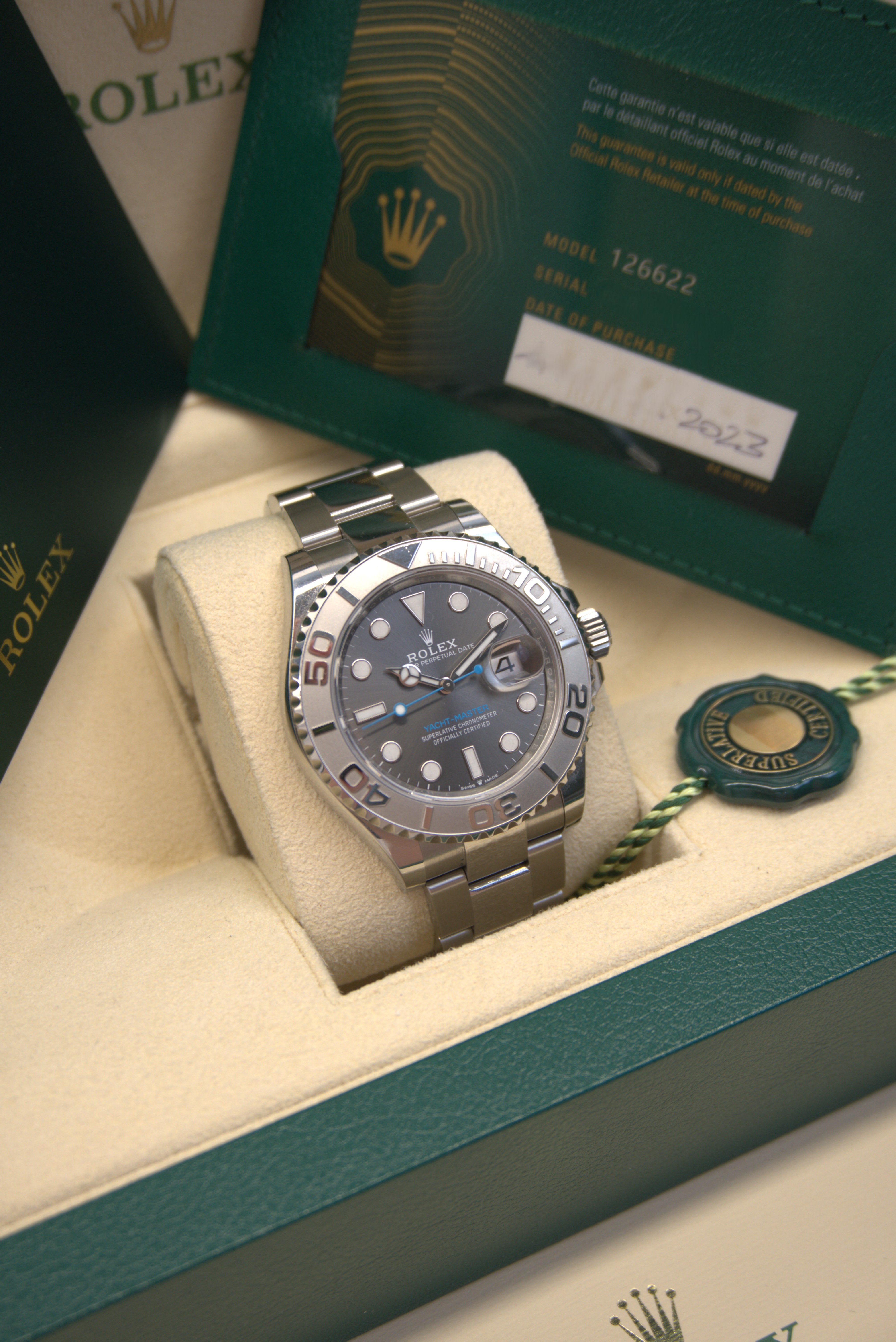 Rolex Yacht-Master 40 Rhodium | 126622 | 2023