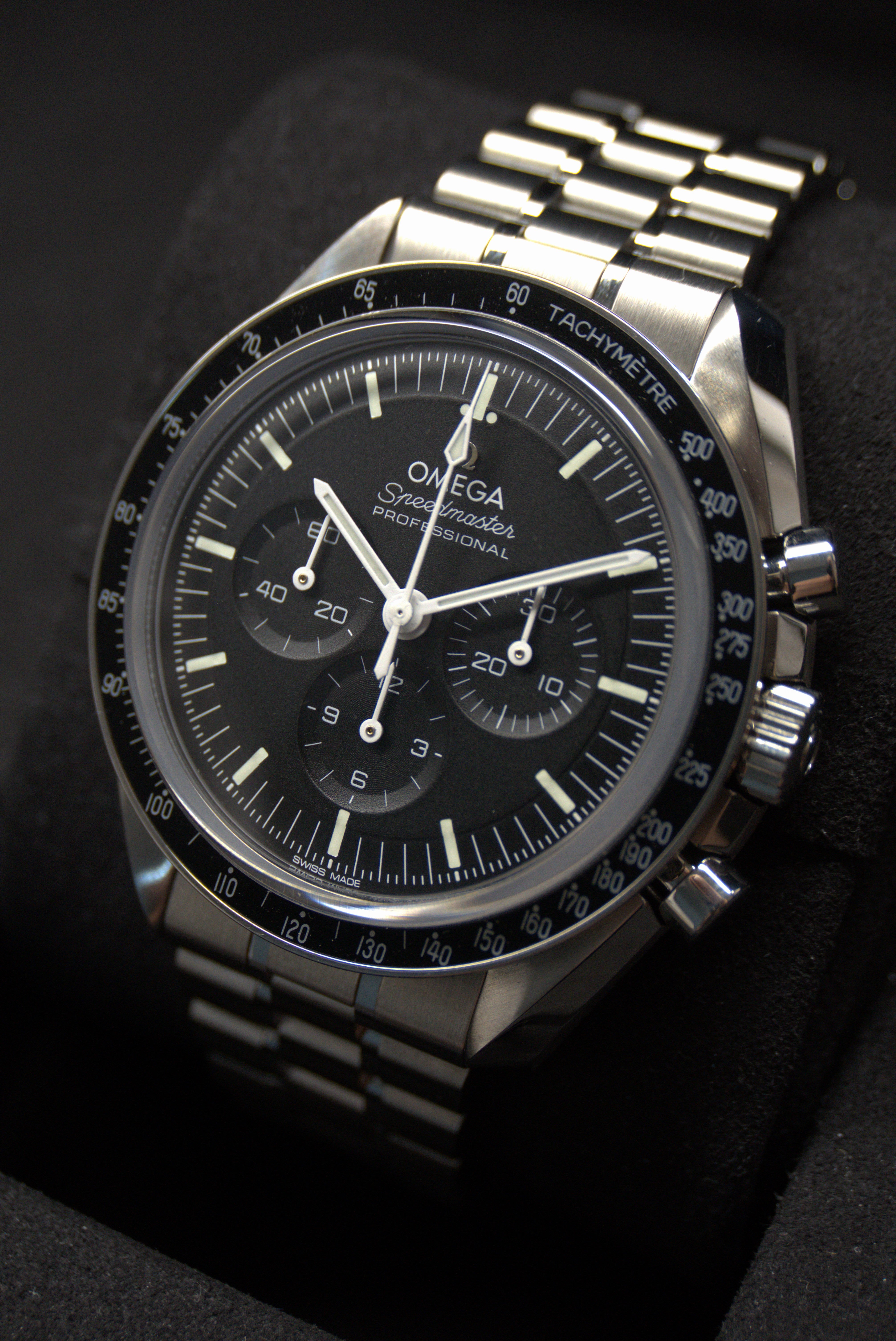 Omega Speedmaster Moonwatch Prof Saphir | 310.30.42.50.01.002