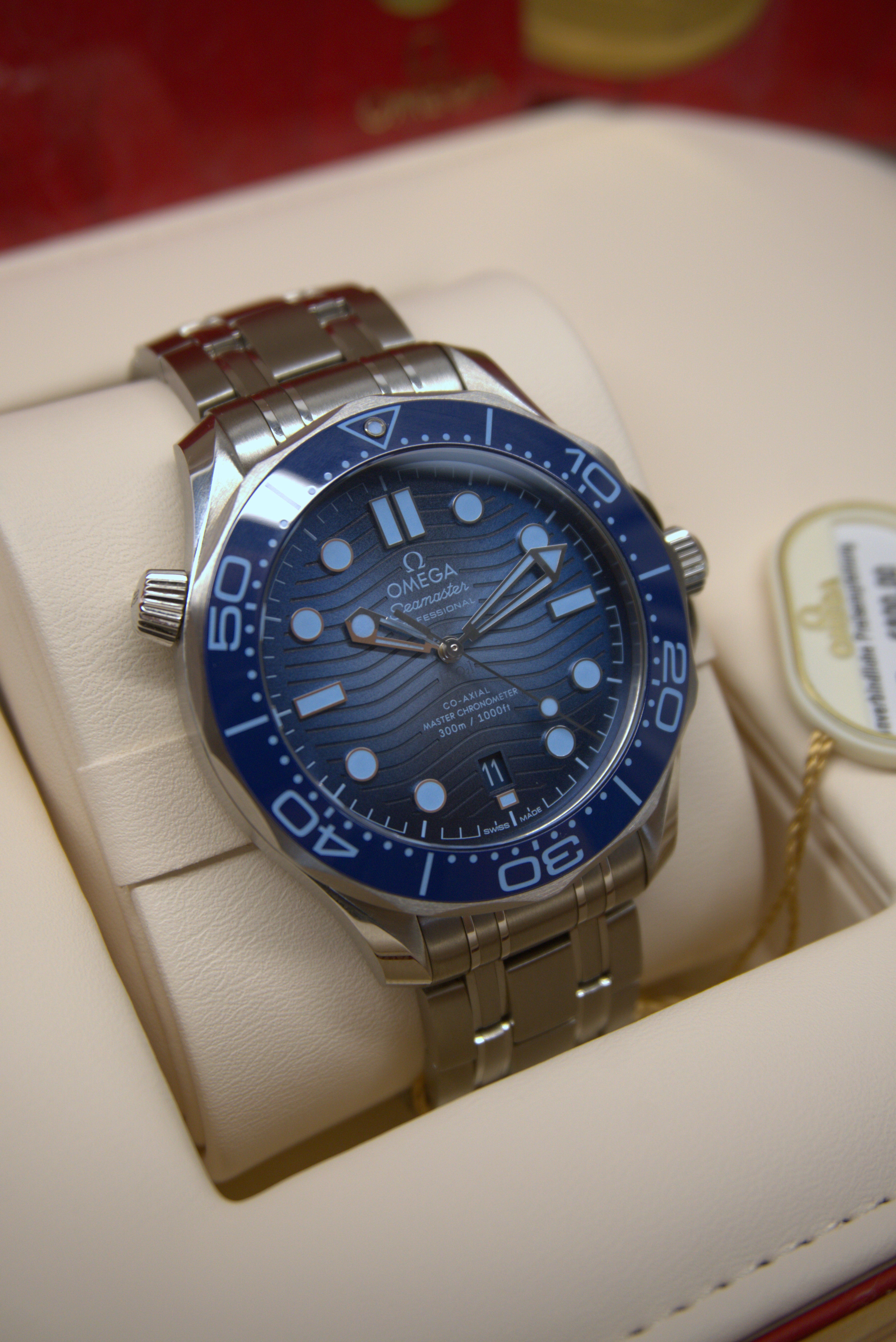 Omega Seamaster Diver 'Summer Blue' | 210.30.42.20.03.003 | 2024