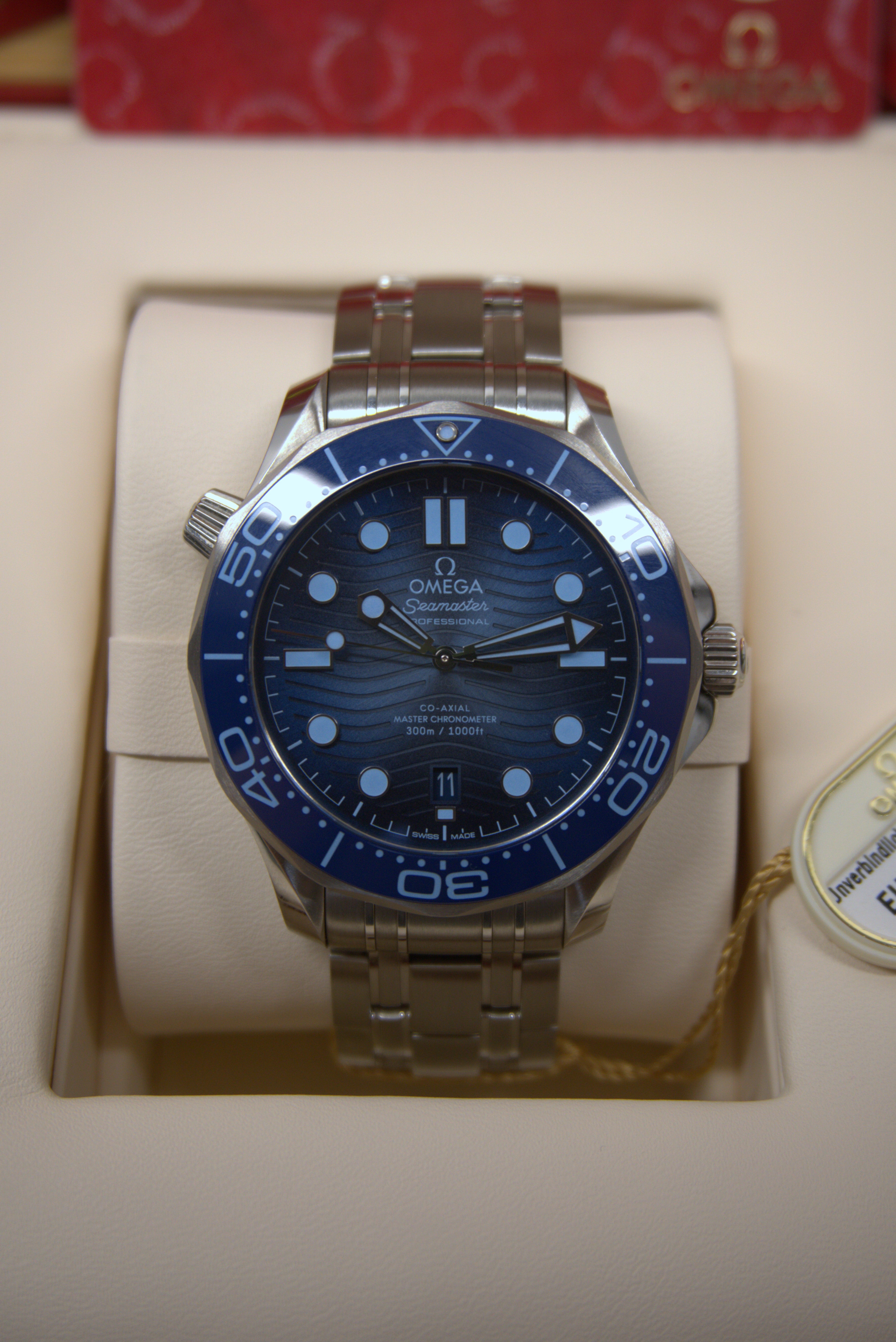 Omega Seamaster Diver 'Summer Blue' | 210.30.42.20.03.003 | 2024