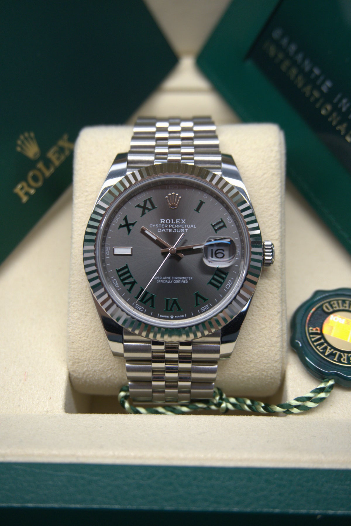 Rolex Datejust 41 | 126334 | 2025 | 'Wimbledon' 'Jubilee'