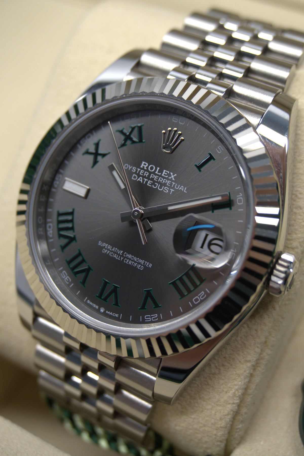 Rolex Datejust 41 | 126334 | 2025 | 'Wimbledon' 'Jubilee'