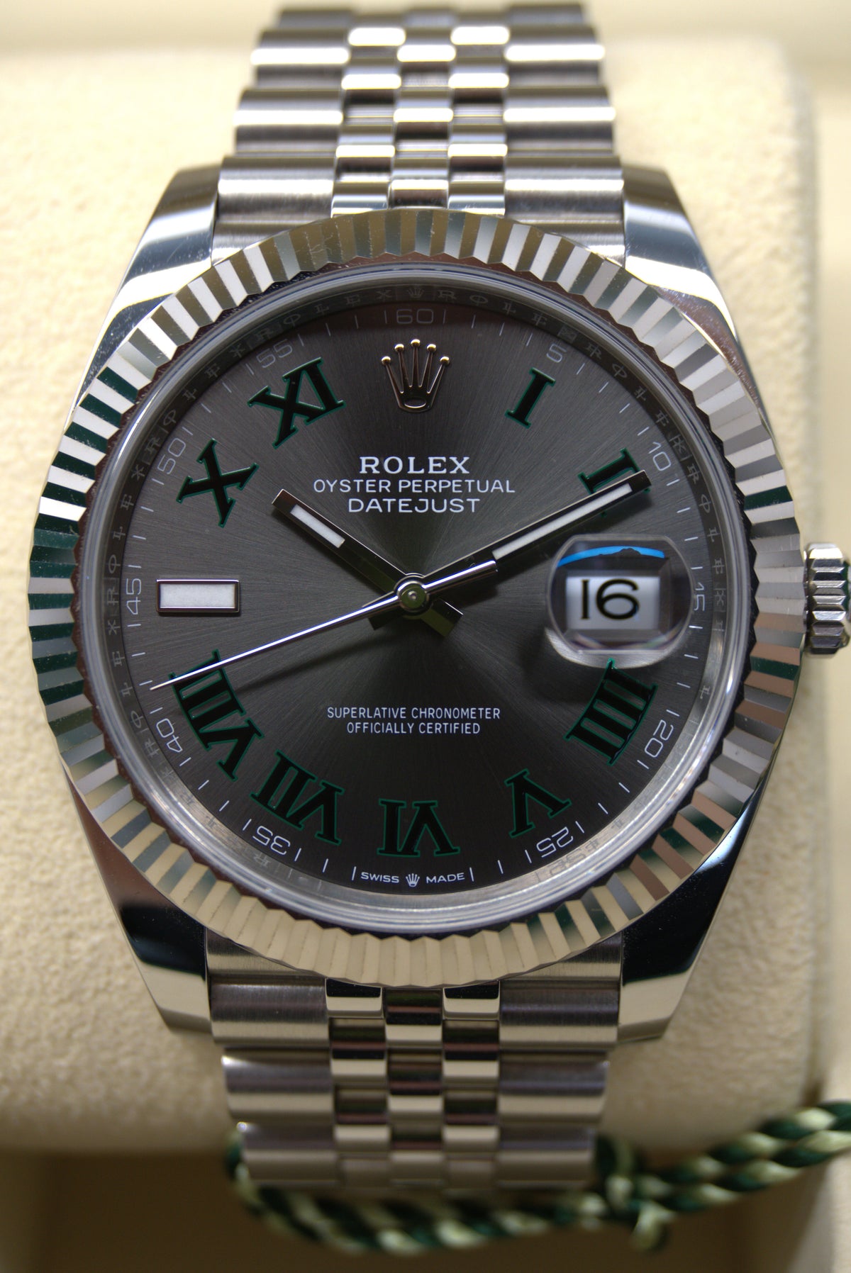 Rolex Datejust 41 | 126334 | 2025 | 'Wimbledon' 'Jubilee'